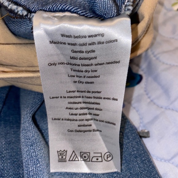 92154 Secret Fit Belly Indigo Blue PS Maternity Jeans Pants - Picture 10 of 11